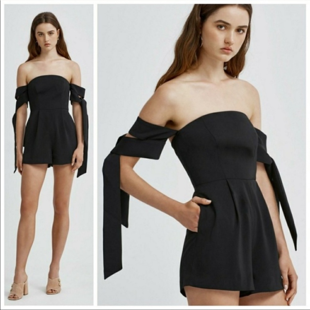 C/MEO Collective Black romper